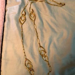 Alexis Bittar 30 inch gold-tone necklace